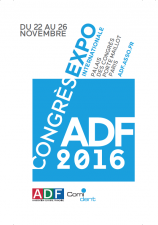 affiche congrès ADF 2016