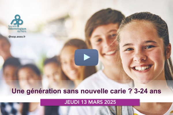 Replay Journée « Génération sans nouvelle carie ? 3-24 ans »