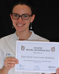 Vinciane KEONIG - prix 2016 Michel Degrange